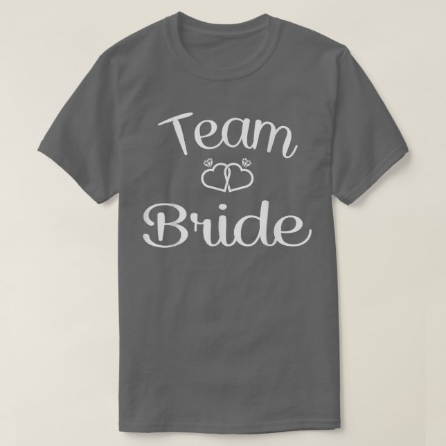 Brudens Lag Bröllop & Möhippa 488 T Shirt (Design framsida)