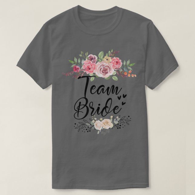 Brudens Lag Bröllop Möhippa 489 T Shirt (Design framsida)