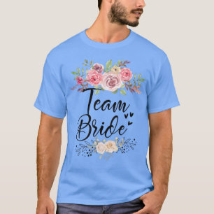 Brudens Lag Bröllop Sängkammarnatt T-Shirt
