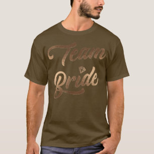 Brudens lag Bröllopsfest Henfest Bröllop T Shirt