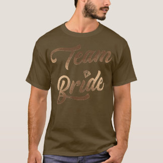 Brudens lag Bröllopsfest Henfest Bröllop T Shirt