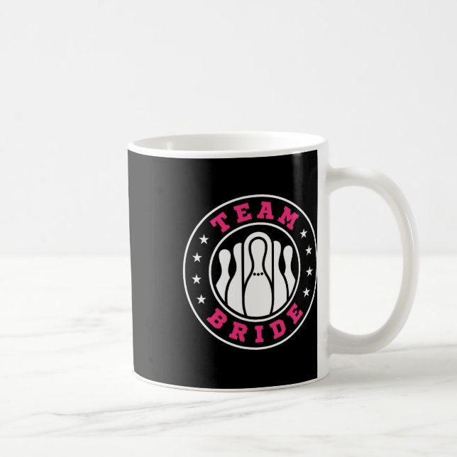 Brudens Lag Brudgummens Lag Bowling Sängkammarpart Kaffemugg (Höger)