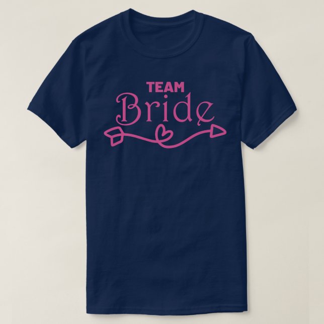 Brudens lag  Brudlaget på möhippan  T Shirt (Design framsida)