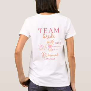 BRUDENS LAG! Cocktail Henparty T Shirt