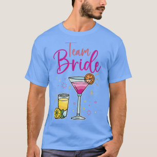 Brudens Lag Hen Party Jga Cocktail T Shirt