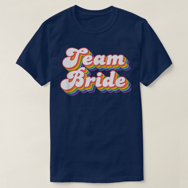Brudens Lag Möhippa Bröllop  T Shirt (Design framsida)