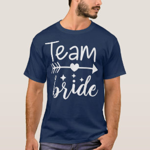Brudens Lag Pil Hjärta Bröllopsfest Och Sängkammar T Shirt