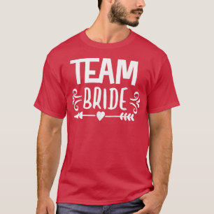 Brudens Lag Pil Hjarta Bröllopsfest Och Speningsfe T Shirt