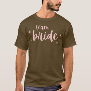Brudens lag Roligt möhippe-set för bröllopsparty T Shirt