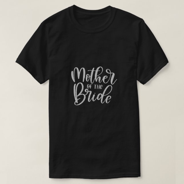 Brudens mamma Est 2023 Etablerad Möhippa T Shirt (Design framsida)