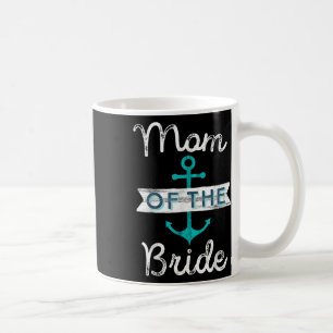 Brudens Mamma Present Rolig Mor Mamma Marin Bröllo Kaffemugg