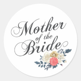 Brudens mor bröllop | Klistermärke försegling