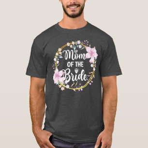 Brudens Mor Bröllopsfest Brudens Mamma T Shirt