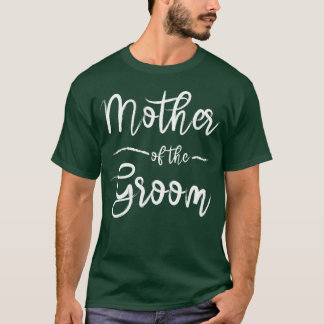 Brudens Mor Bröllopsfest Present Före Bröllopet T Shirt