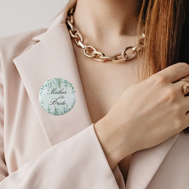 Brudens mor eukalyptus grönska skog  knapp (Skapare uppladdad)