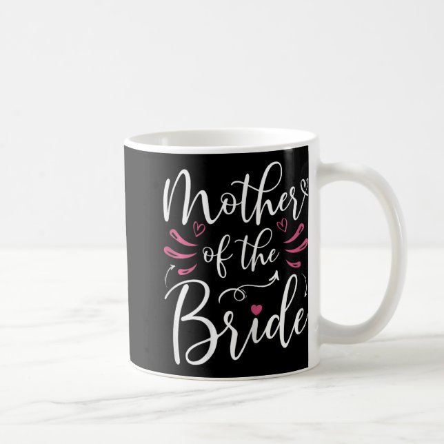 Brudens Mor Matchande Bröllopsparty Bröllop  Kaffemugg (Höger)