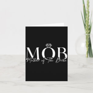 Brudens Mor Mob Bröllop Mamma Söt Kort