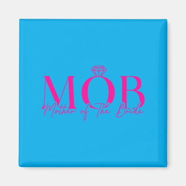 Brudens Mor Mob Höllop Mor Mama Söt Magnet (Framsidan)