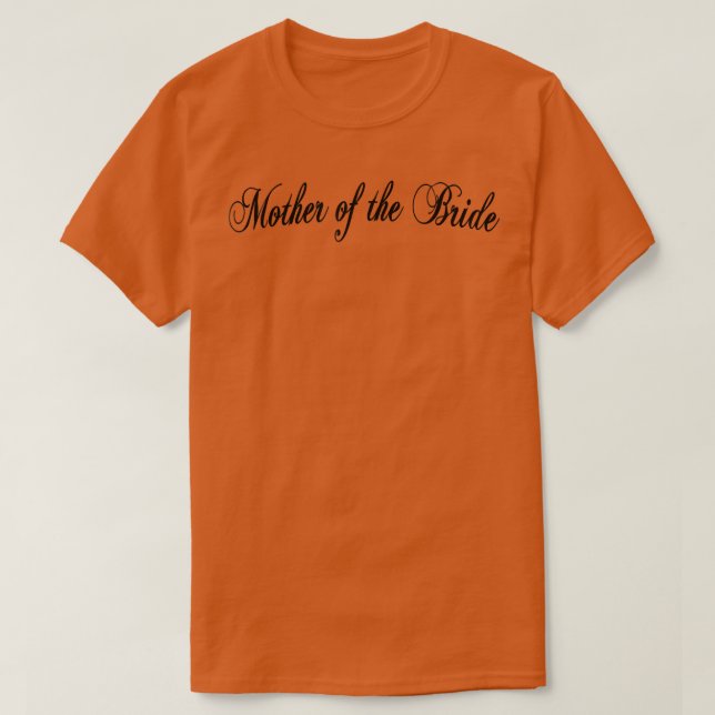 Brudens mor, Möhippa, Bröllop  T Shirt (Design framsida)