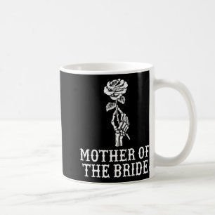 Brudens Mor Skelett Gotisk Systerbrud Bröllop Dame Kaffemugg