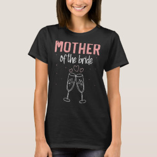 Brudens Mor Syster Brudklänning Kvinnor Brud T Shirt