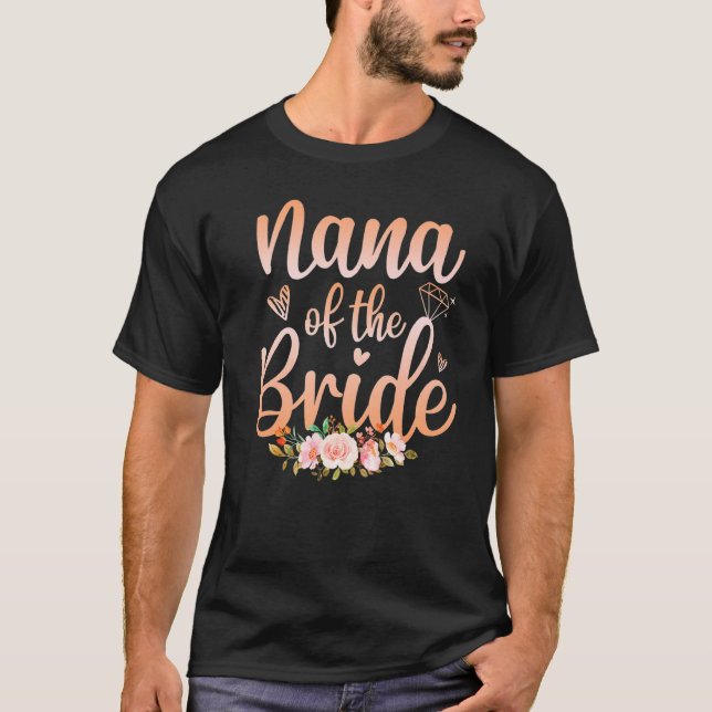 Brudens Mormor  Bröllopsfest  Kvinnor T Shirt (Framsida)