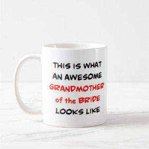 brudens mormor, fantastisk kaffemugg
