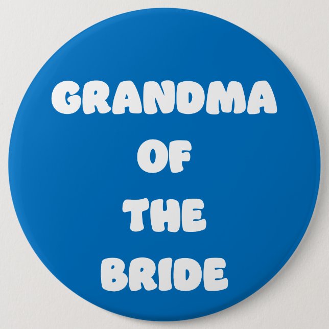 Brudens mormor/farmor knapp (Framsida)