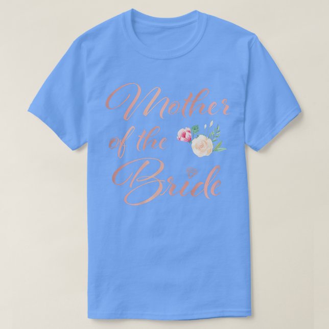 Brudens mors bröllopsfirande  t shirt (Design framsida)