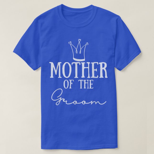 Brudens mors bröllopsmöhippa  t shirt (Design framsida)