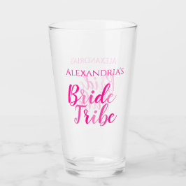 Brudens Namn Sjungmöfest Hot Pink Glaskopp