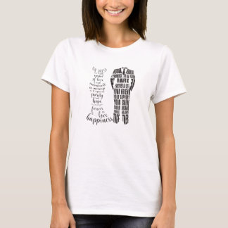 Brudens och brudgummens bröllopslöfte T-shirt