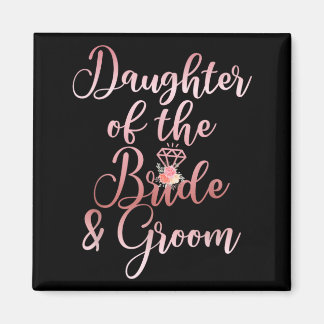 Brudens och brudgummens dotter magnet