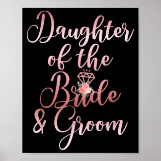 Brudens och brudgummens dotter poster