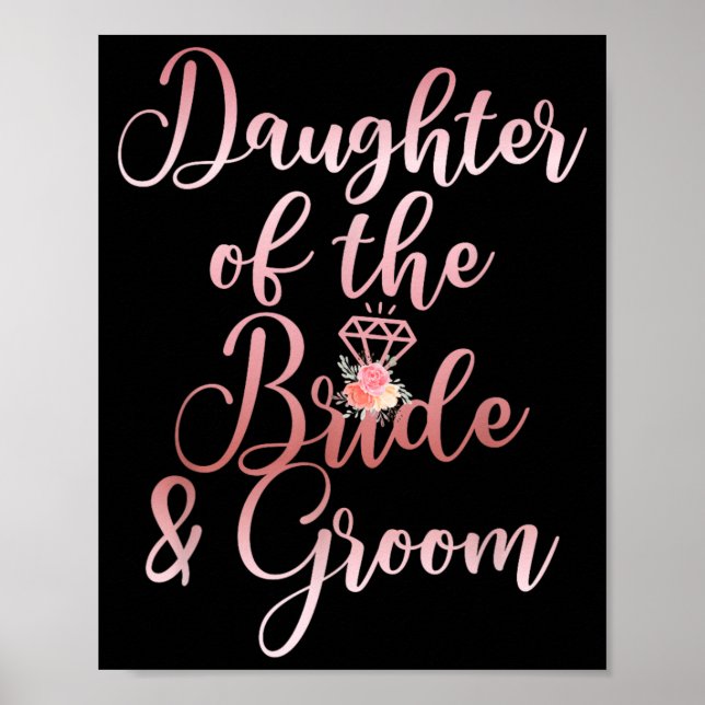 Brudens och brudgummens dotter poster (Framsidan)