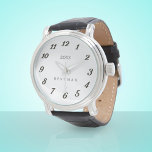 Brudens sida Best Man Marskalkar Bröllop Watch Armbandsur<br><div class="desc">Inget bättre än att få en personlig vaktad som ett tack för att du gjorde ett underbart jobb på bröllopsdagen.</div>