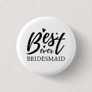 Brudens sida bridesmaid-knapp knapp