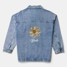 Brudens sida Denim Jacka - Bride