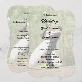 Brudens sida firande inbjudningar