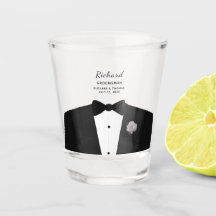 Brudens sida Groomsman Shot glass