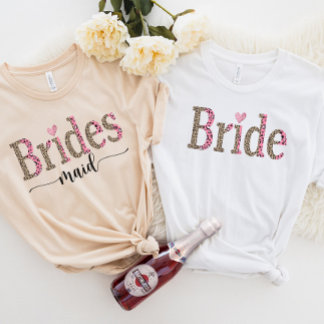 Brudens sida Matching Shirt, Bride T-Shirt