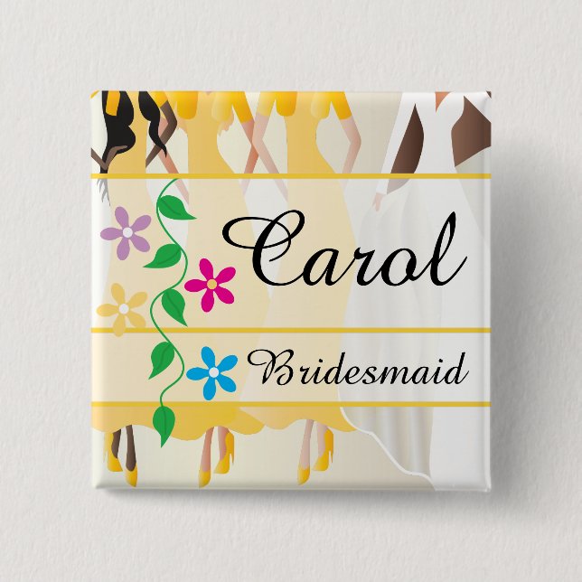 Brudens sida Rehearsal, Shower, Bachelorette Knapp (Framsida)