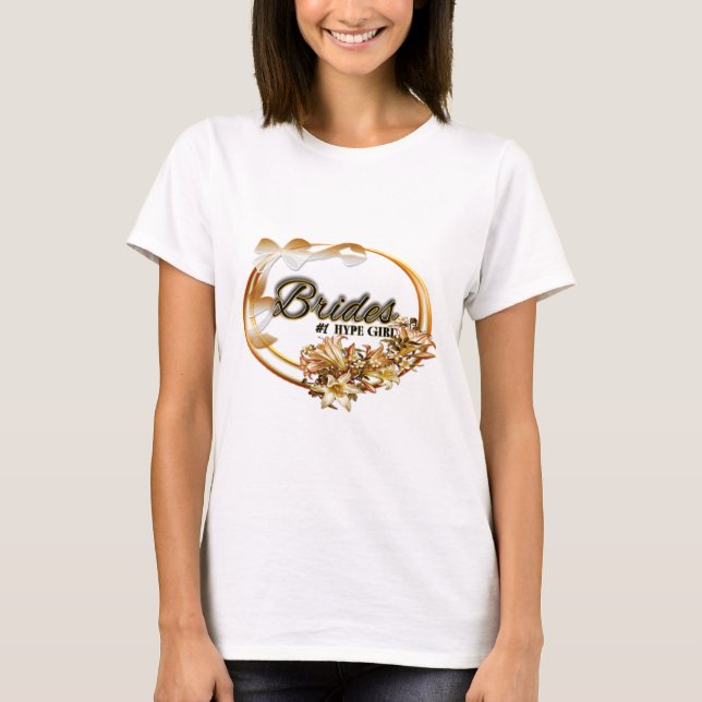 Brudens sida T-Shirts (Framsida)