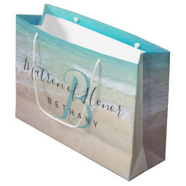 Brudens sida Tack Monogrammat Rubrik Papper