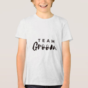 Brudens sida Team Bride Team Groom Premium _1 T Shirt