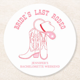 brudens sista rodeo möhippa favoriter underlägg papper rund