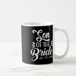 Brudens Son Bröllopsfest Familj Bröllopsfest Kaffemugg