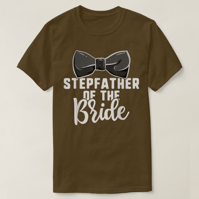 Brudens styvfar bröllop, möhippa t shirt (Design framsida)