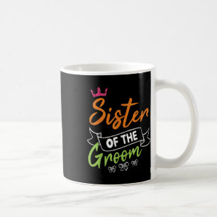Brudens syster Glad bröllopsdag Gift Kaffemugg
