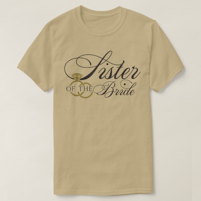 Brudens syster T-shirt  (Design framsida)